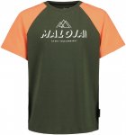Maloja Kinder PapaverB. T-Shirt (Größe 140 , oliv)