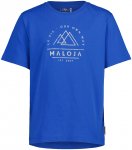 Maloja Kinder TuriniB. T-Shirt (Größe 128 , blau)