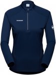 Mammut Damen Aenergy Fl Half Zip Longsleeve (Größe L, blau)