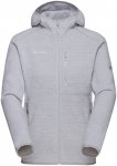 Mammut Damen Arctic IV ML Hoodie Jacke (Größe M, weiss)