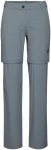 Mammut Damen Hiking V Zip Off Hose (Größe S, grau)