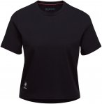 Mammut Damen Massone Cropped Patch T-Shirt (Größe XL, schwarz)