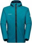 Mammut Herren Rime Air IN Hybrid Hoodie Jacke (Größe XL, tuerkis)