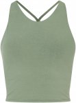 Mandala Damen Cross Sport BH (Größe L, gruen)