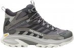 Merrell Herren Moab Speed 2 Mid GTX Schuhe (Größe 46, grau)
