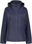 Bergzeit Basics Damen Meru Bedford Jacke (Größe XL, blau)