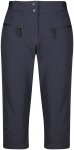 Bergzeit Basics Damen Meru Maidenhead Capri Hose (Größe XXS, blau)