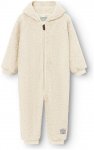 Mini A Ture Kinder Matadel Teddyfleece Jumpsuit (Größe 62, weiss)