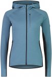 Mons Royale Damen Approach Merino Shift Hoodie Jacke (Größe S, blau)