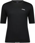 Mons Royale Damen Diversion Merino Bike T-Shirt (Größe S, schwarz)