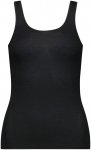 Mons Royale Damen Folo Merino Top (Größe S, schwarz)