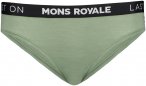 Mons Royale Damen Folo Merino Unterhose (Größe XS, gruen)