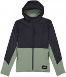 Mons Royale Damen Offgrid Merino Wind Jacke (Größe L, gruen)