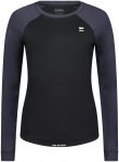 Mons Royale Damen Tarn Merino Longsleeve (Größe XS, schwarz)