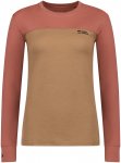 Mons Royale Damen Yotei Merino Longsleeve (Größe L, braun)