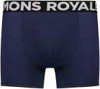 Mons Royale Herren Hold 'em Shorty Boxer (Größe XL, blau)
