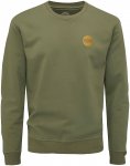 moon Herren Crew Neck Pullover (Größe L, gruen)