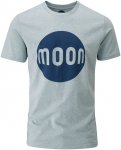moon Herren Moon Logo T-Shirt (Größe S, blau)