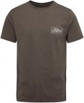 moon Herren Printed Badge T-Shirt (Größe S, oliv)
