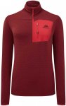 Mountain Equipment Damen Lumiko Zip Longsleeve (Größe XS, rot)