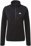 Mountain Equipment Damen Micro Zip Longsleeve (Größe XS, schwarz)