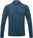 Mountain Equipment Herren Nava Zip Longsleeve (Größe XXL, blau)
