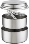 MSR Alpine 2 Pot Kochset (Größe ONE SIZE, silber)