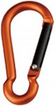 Munkees Pear-Shape 2er Pack Carabiner (Größe 6x60mm, orange)