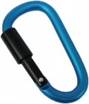 Munkees Screw-Lock Carabiner (Größe 8x80mm, blau)