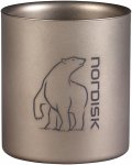 Nordisk Titan Double-Wall Trinkbecher (Größe 0.45L, silber)