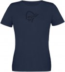 Norrona Damen 29 Cotton Viking T-Shirt (Größe L, Blau)