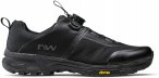 Northwave Crossland Plus Radschuhe (Größe 38, schwarz)