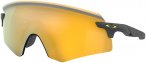 Oakley Encoder Prizm Sonnenbrille (Größe One Size, grau)