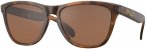 Oakley Frogskins Sonnenbrille (Größe One Size, braun)