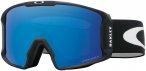 Oakley Line Miner Prizm Skibrille (Größe One Size, schwarz)