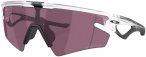Oakley Sphaera Slash Sportbrille (Größe One Size, weiss)