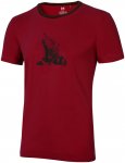 Ocun Herren Classic T Organic Airwolf T-Shirt (Größe S, rot)