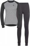 Odlo Damen Active Warm Eco Set (Größe S, grau)