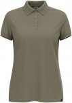 Odlo Damen Ascent Natural Polo T-Shirt (Größe XS, oliv)