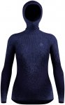Odlo Damen Blackcomb Eco Facemask Longsleeve (Größe XL, lila)