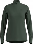 Odlo Damen Essential Light 1/2 Zip Longsleeve (Größe XS, gruen)