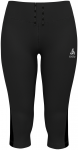 Odlo Damen Essential Mesh 3/4 Tights (Größe XS, schwarz)