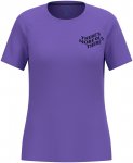 Odlo Damen Essential Print Graphic T-Shirt (Größe M, lila)