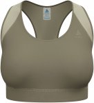 Odlo Damen Medium Support Sport BH (Größe S, gruen)