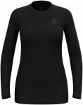 Odlo Damen Merino 160 BI Crew Neck Longsleeve (Größe XS, schwarz)