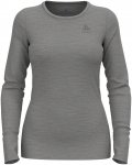 Odlo Damen Merino 200 Longsleeve (Größe XS, grau)