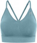 Odlo Damen Padded Seamless Soft 2.0 Sport BH (Größe L, blau)
