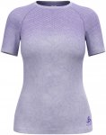 Odlo Damen Performance Light Rain Dye Bl T-Shirt (Größe M, lila)