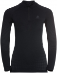 Odlo Damen Performance Warm Eco Neck Longsleeve (Größe L, schwarz)