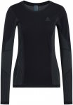 Odlo Damen Performance Windshield Longsleeve (Größe M, schwarz)